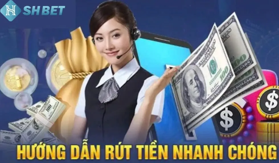 Tiến hành Rút Tiền Shbet