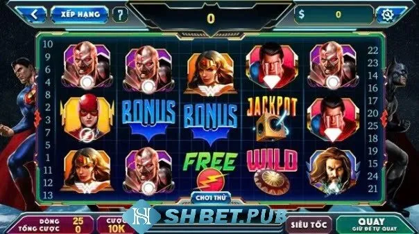 Nổ Hũ Justice League Shbet- Quay hũ cực đỉnh, săn Jackpot khủng 4 Kinh nghiệm chơi nổ hũ Justice League thắng lớn